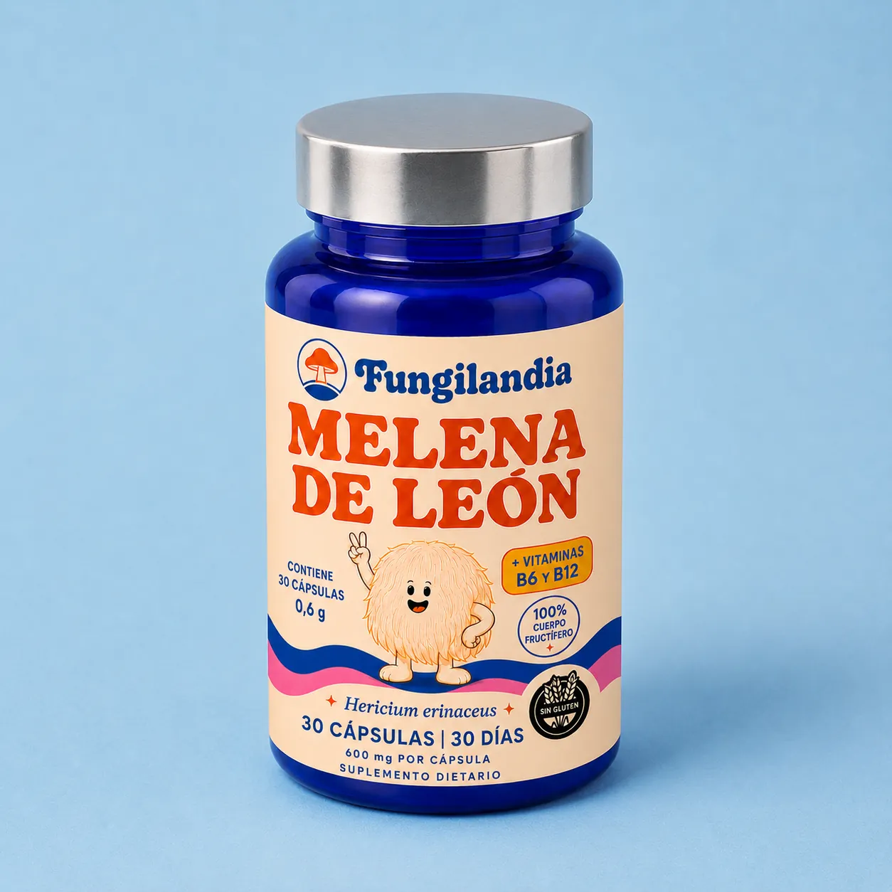 Frasco Fungilandia Melena de León